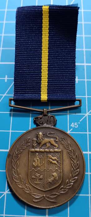 Full Size South African (SAP) Medal for Faithful Service