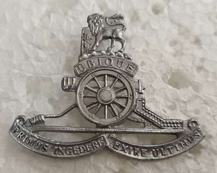 SADF - Artillery Cap Badge