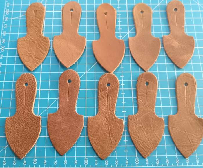 SADF - Leather Fob Hangers ( Bid Per Hanger )