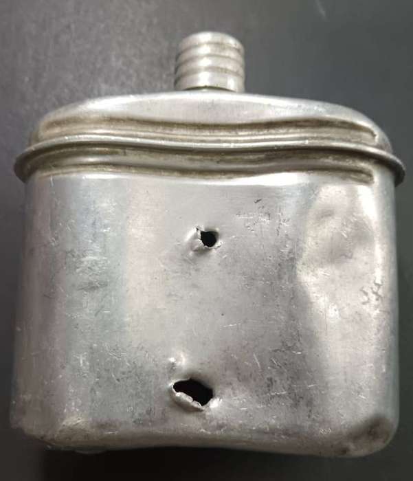Special Forces Super Soldier - Mike West ( SAS and Recce )Metal Container with Bullet Holes