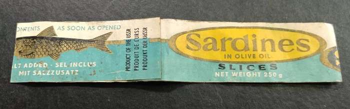Special Forces Super Soldier - Mike West ( SAS and Recce )Sardine Tin Label