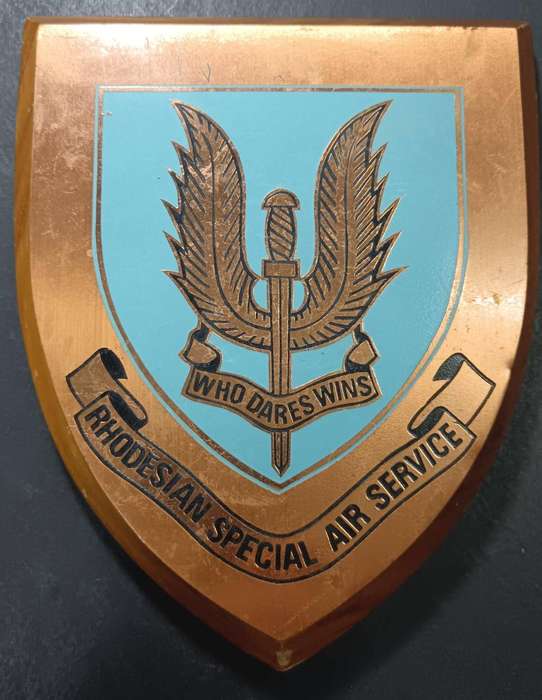 Special Forces Super Soldier - Mike West ( SAS and Recce ) SAS Signed Plaque