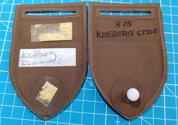 SADF - Koeberg Commando Tupper Flashes