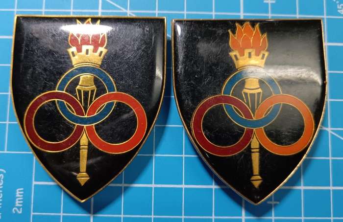 SADF - Ordnance Shoulder Flash Pair