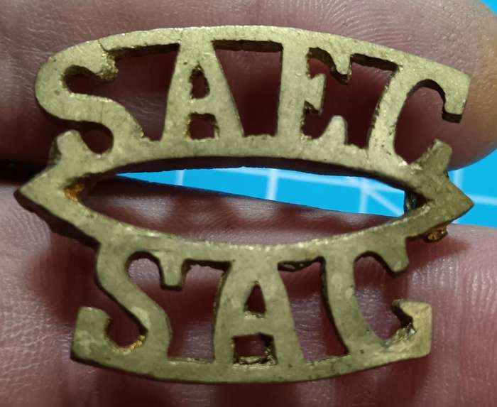 SADF - Engineers Shoulder Title