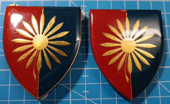 SADF - Northern Transvaal Workshop Shoulder Flash Pair