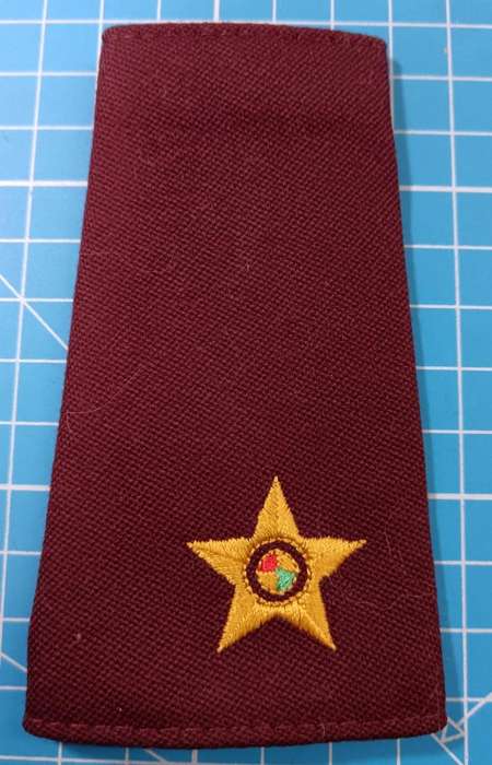 SADF - Medical Services Slip on Rank