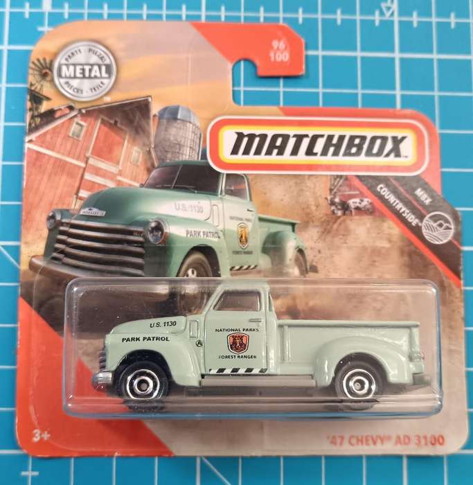 Matchbox Diecast on Card