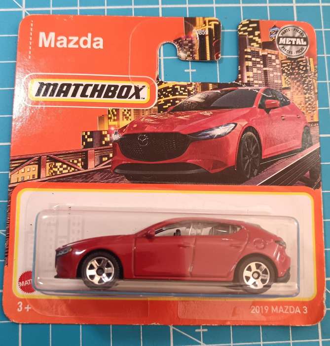 Matchbox Diecast on Card