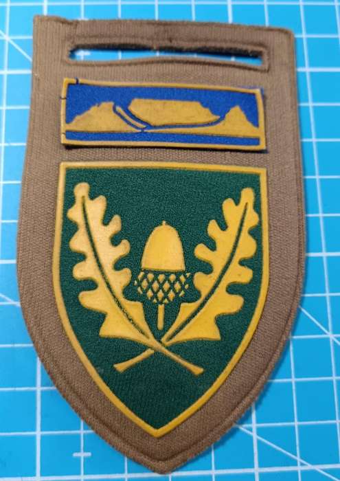 SADF - Regiment University of Stellenbosch Tupper Flash