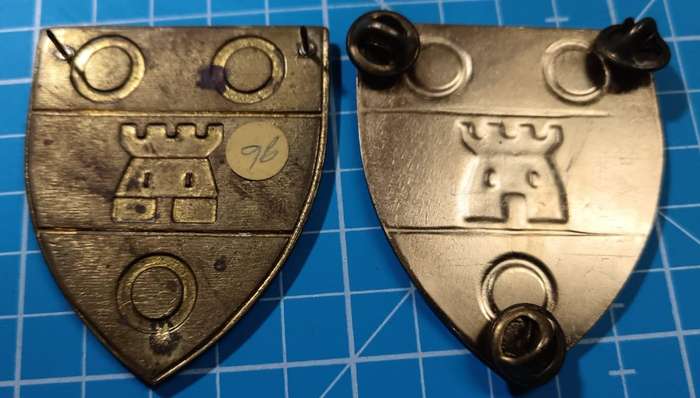SADF - Stellenbosch Commando Shoulder Flash Pair