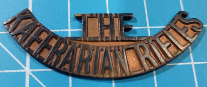 SADF - " Kaffrarian Rifles " Plaque Crest