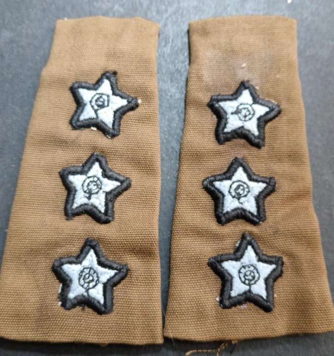 SADF - Air Force Captain Slip on Ranks