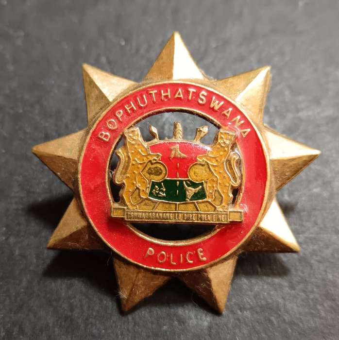 Homelands - Bophuthatswana Police Cap Badge