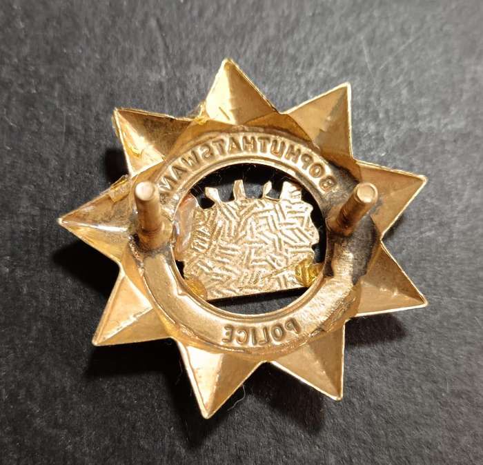 Homelands - Bophuthatswana Police Cap Badge