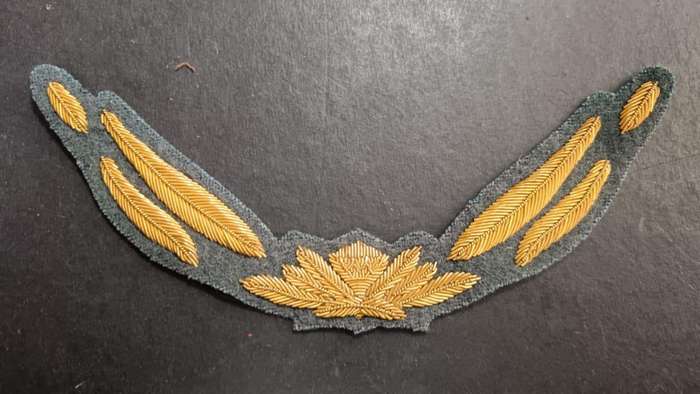 SADF - Air Force Peak Cap Rank