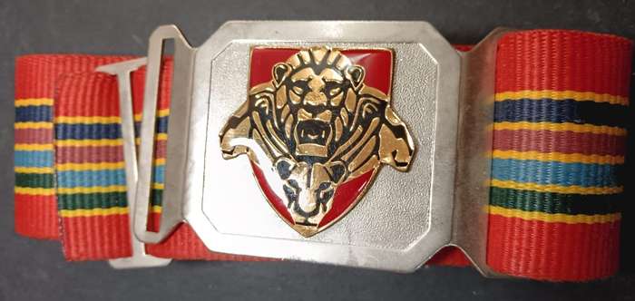SANDF - Pride of the Nation Stable Belt