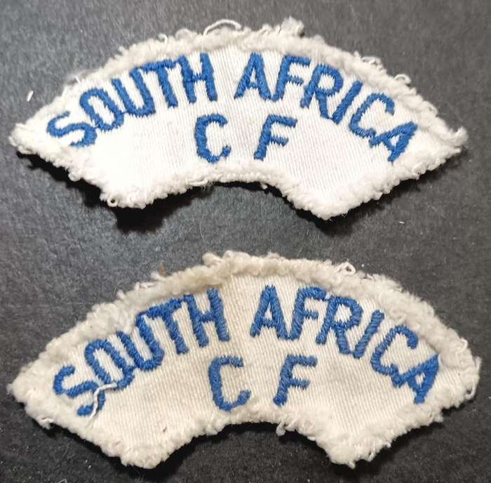 SADF - Navy Shoulder Titles