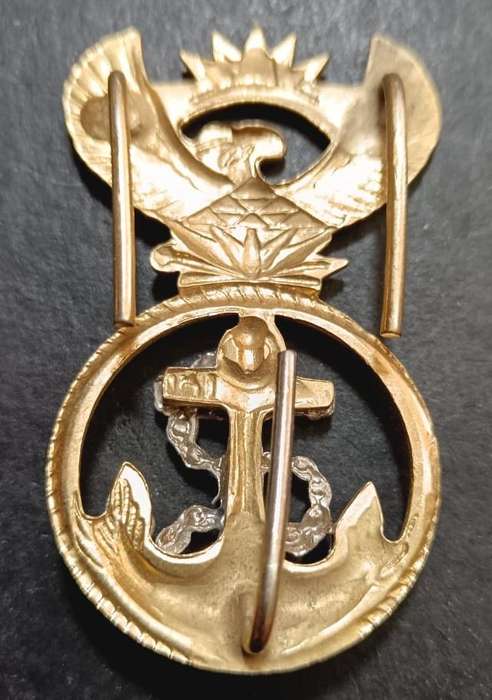 SADF - Navy Seaman Cap Badge