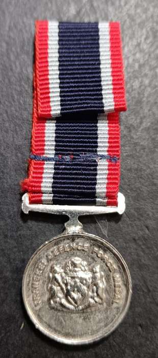 (Homelands) Transkei Defence Force Medal - Miniature Medal