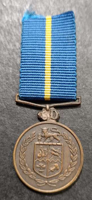 SAP Faithful Service Medal - Miniature