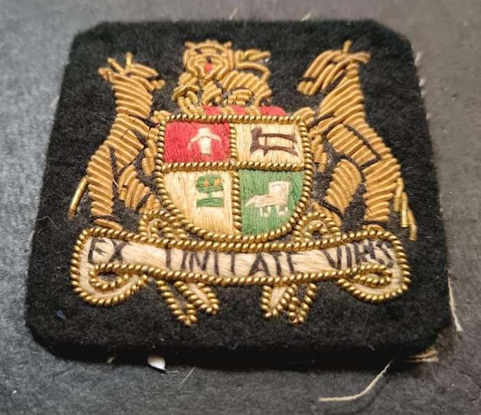 SADF - Navy Warrant Officer Rank Badge ( Bullion Wire )