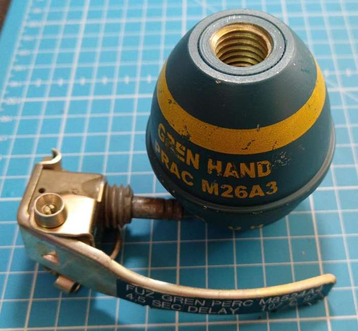 SADF - Complete M26 Practise Grenade