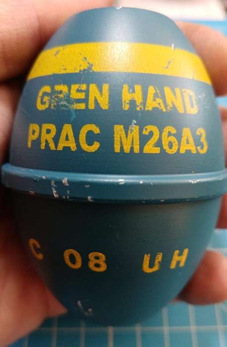 SADF - Complete M26 Practise Grenade