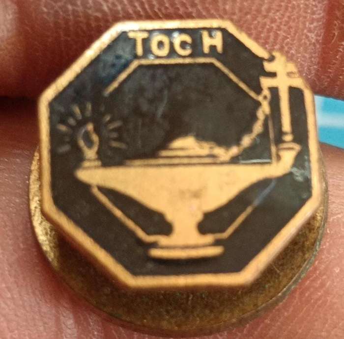 Vintage Talbot House Toc H Octagonal Lapel Badge