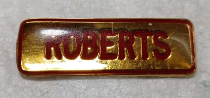 SADF - Roberts Name Tag