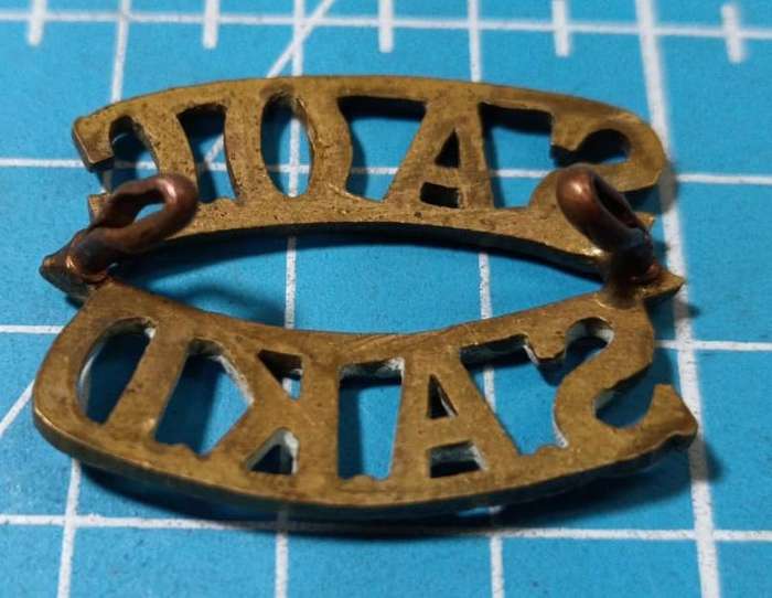 SADF - SA Ordinance Corps Shoulder Title