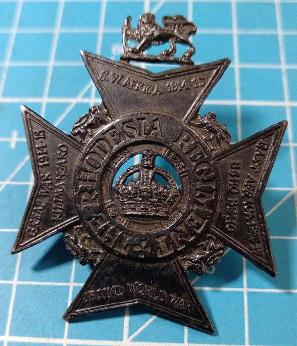 Rhodesia - Regiment Cap Badge