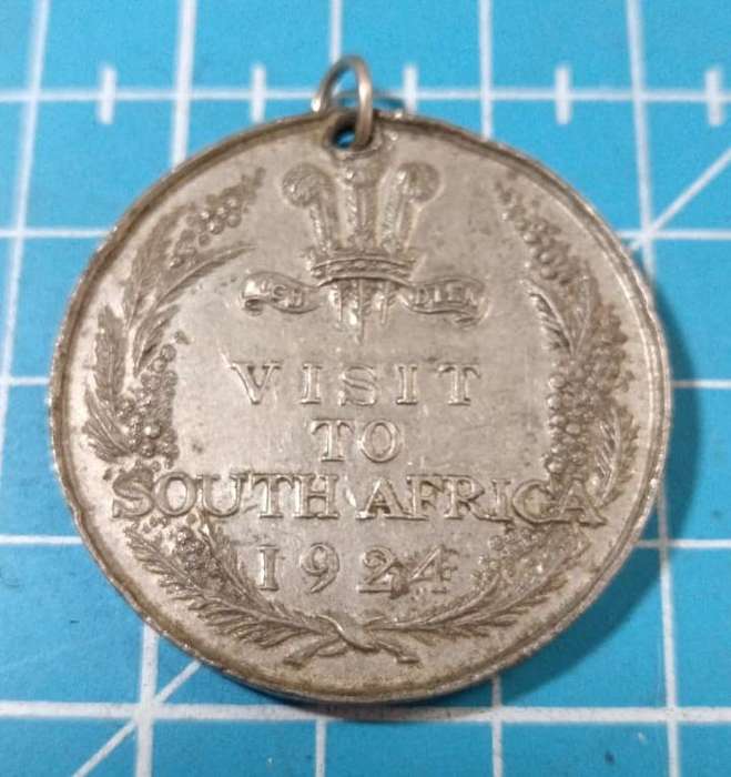 1924 Royal Visit to South Africa Commemorative Medal