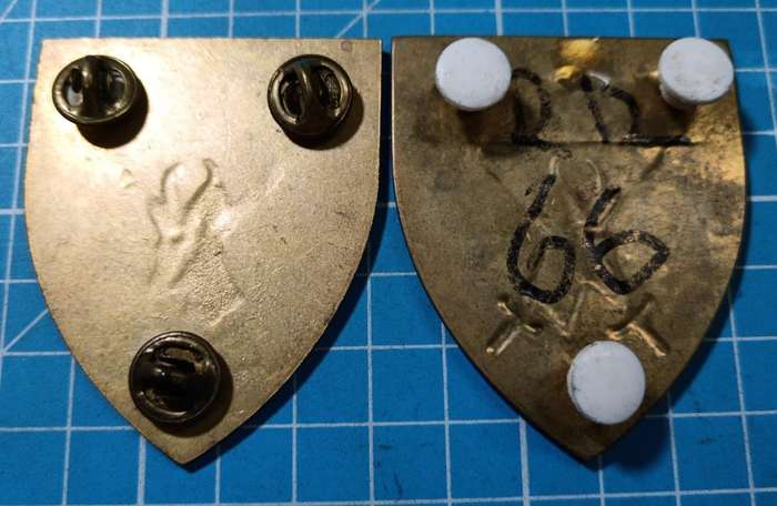 SADF - N/Transvaal Command HQ Shoulder Flash Pair