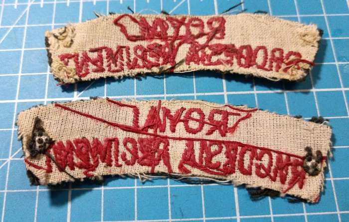 Royal Rhodesia Regiment Shoulder Titles