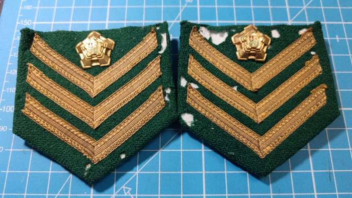 South African Prison Services Rank Pair ( See Condition )