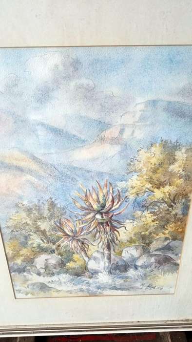 Micheal du Toit Original ( 1978 ) Framed