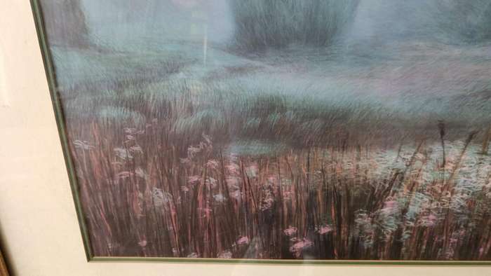 Ornate Framed Print ( Measures 90CM by 80CM ) Cost over R1000.00 more than 30 Years Ago.