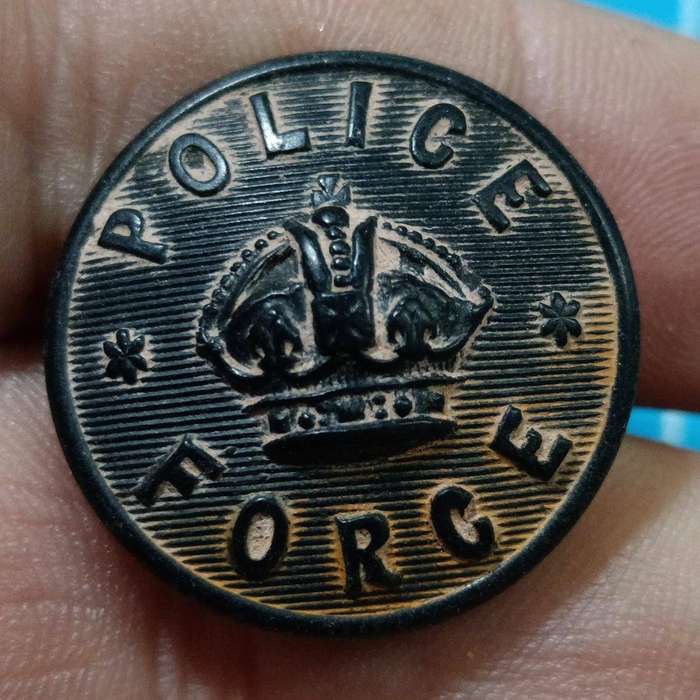 Collection of Military and Police Related Buttons - See Images