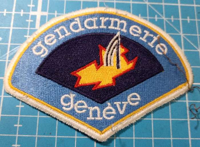 International:SWITZERLAND GENDARMERIE GENEVE POLICE SHOULDER PATCH