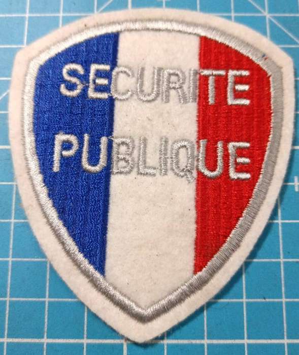 French Police Patch Badge