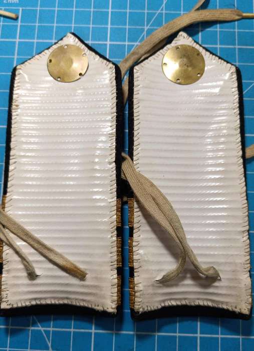 SADF - SA Navy Commander Rank Epaulettes - Bullion Type
