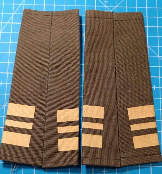 SADF - Navy Lieutenant Commander Epauletter Pair