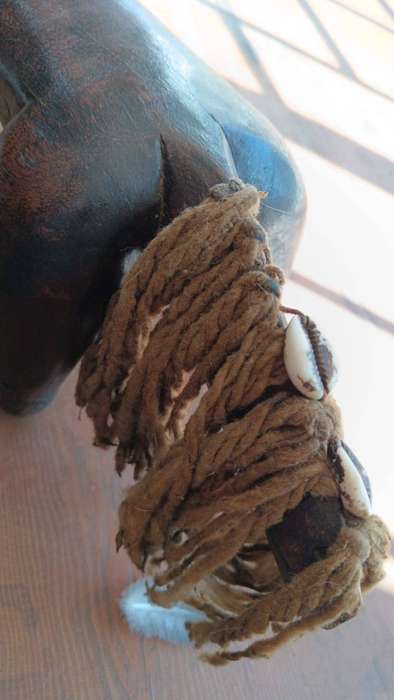 Rare Vintage Large African Medicine Dog