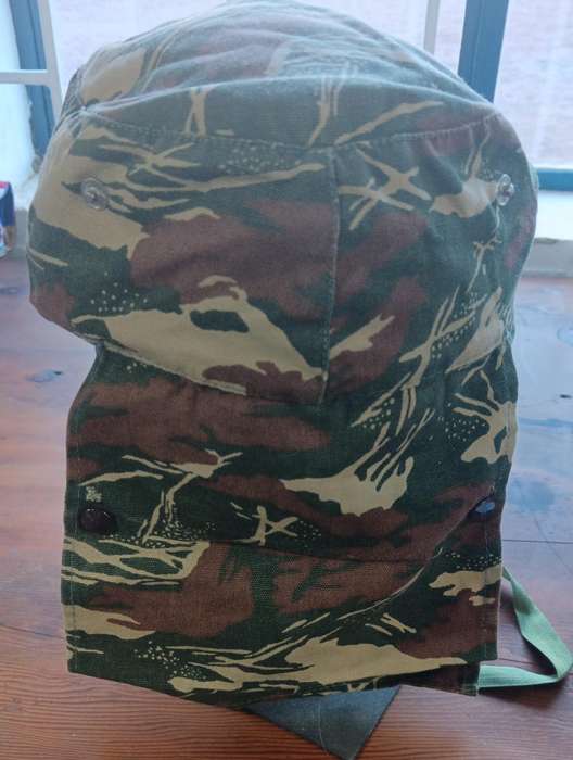 Koevoet/SWAPOL Camo Flap Cap with Day-Glo