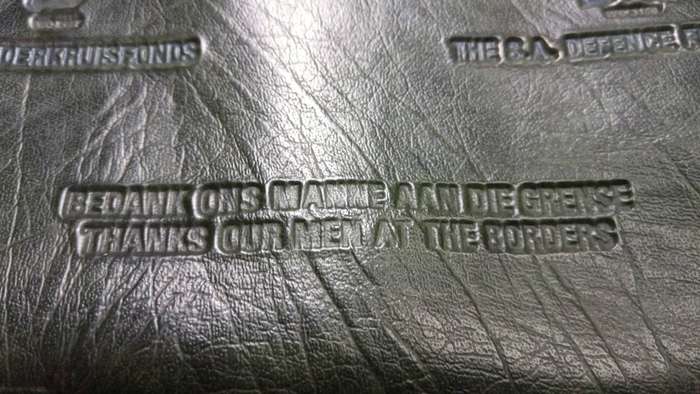 SADF - Southern Cross Fund Bag in Top Condition