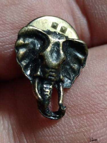 Elephant Pin Badge