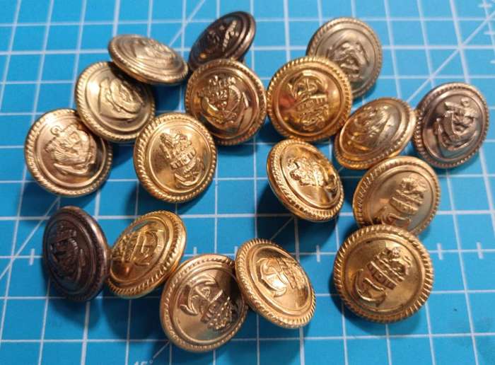 SANDF - Navy Button Lot