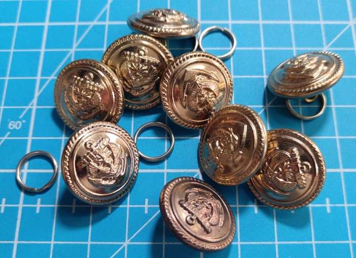 SANDF - Navy Button Lot