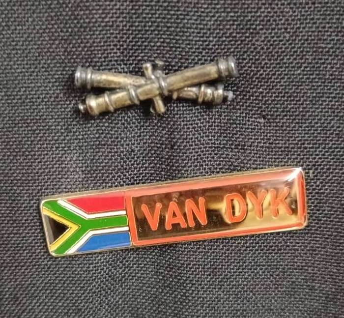 SANDF - Van Dyk Mess Dress with Insignia